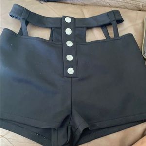 “REHAB” shorts,Black